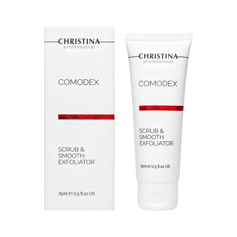 Скраб-эксфолиатор выравнивающий / Scrub & Smooth Exfoliator Comodex 75 мл CHRISTINA купить по оптовым и розничным ценам