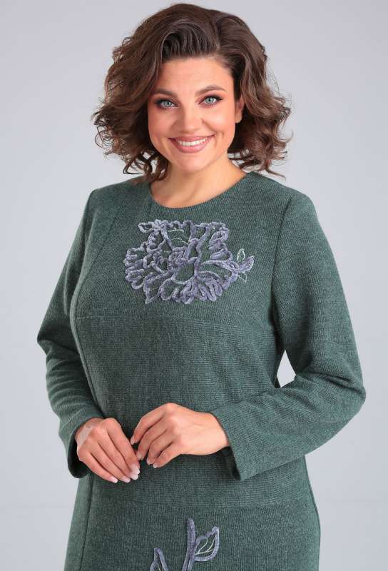 Платье Galereja 713 зеленый Galereja купить по оптовым и розничным ценам