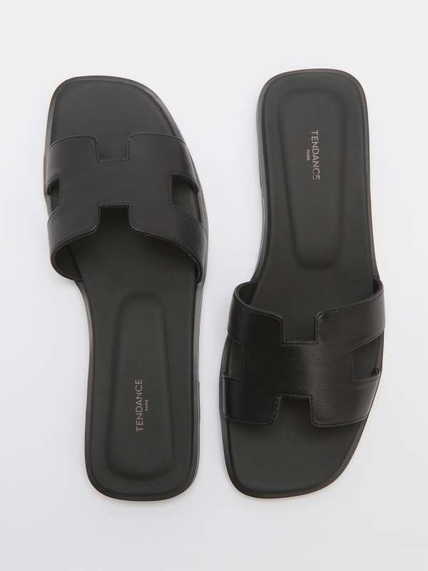 Женские шлепанцы YS-48201L-1/4584837, черный TENDANCE купить по оптовым и розничным ценам