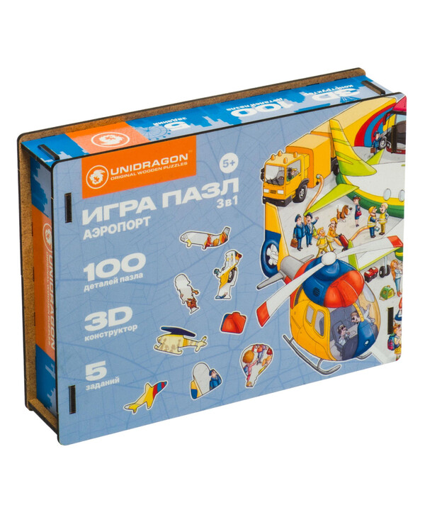 Деревянный пазл  CITY Перекресток 100 дет НФ-00004547