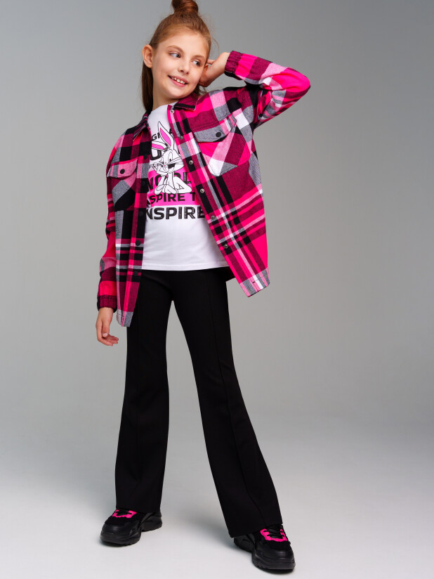 Рубашка текстильная для девочек 32421311 PlayToday купить по оптовым и розничным ценам