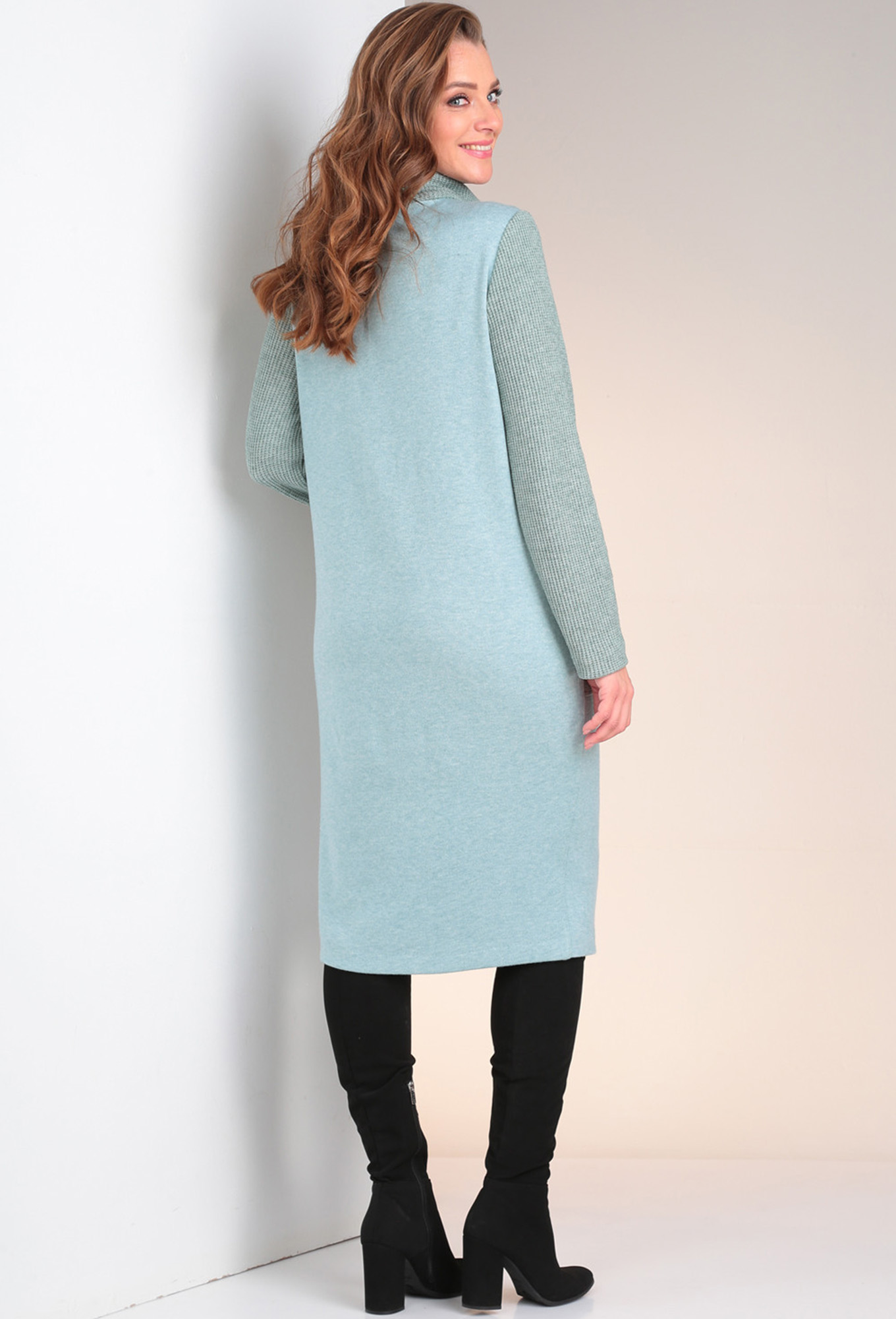 Платье Viola Style 01021 мята Viola Style купить по оптовым и розничным ценам