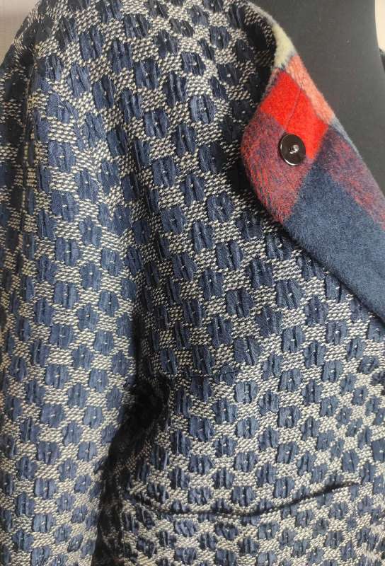 Комплект Gizart 1121 красно-синий клетка GizArt купить по оптовым и розничным ценам